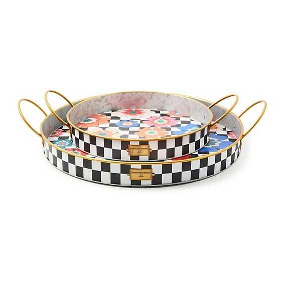 Dolce Vita Serving Trays, Set of 2