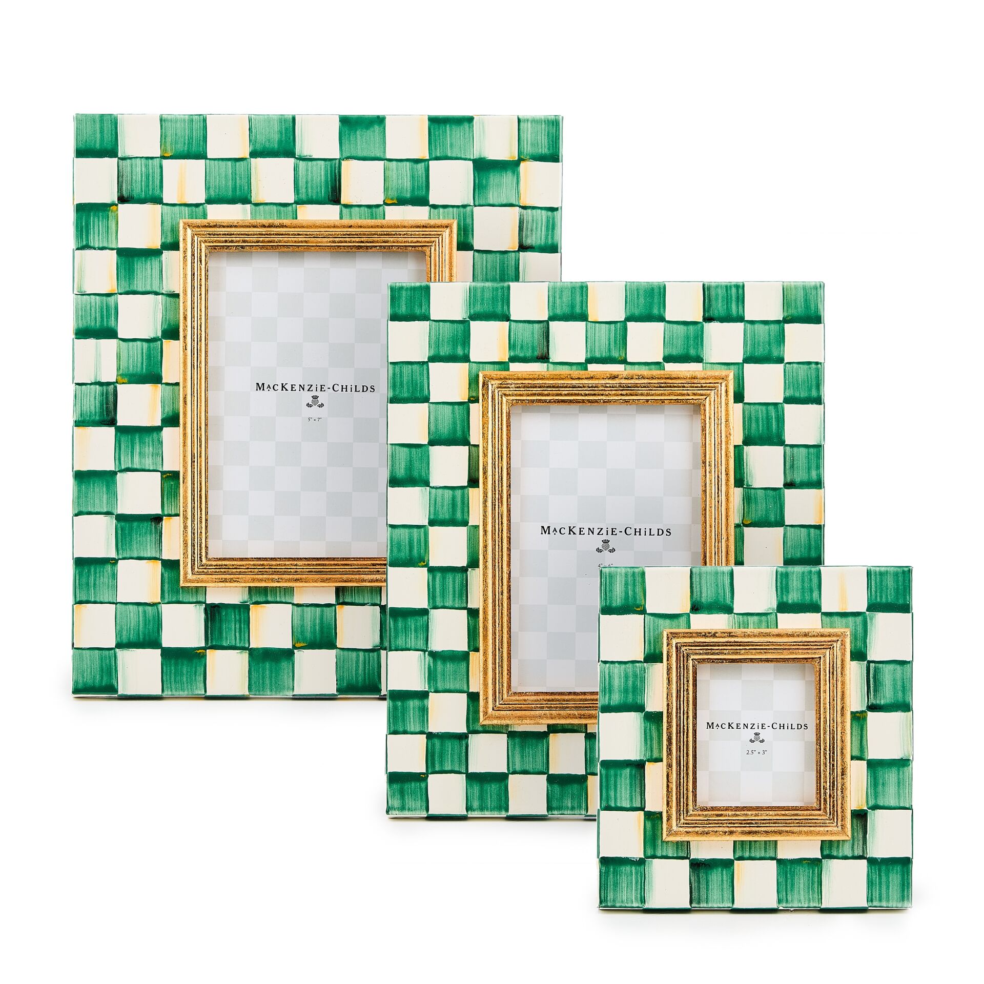 Emerald Check 13 cm x 18 cm Frame