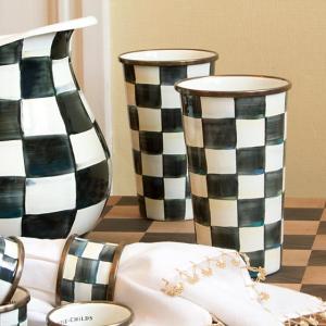 Courtly Check Enamel Tumbler - 20 Ounce