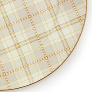 Tartan Latte Serving Platter