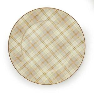 Tartan Latte Serving Platter