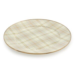 Tartan Latte Serving Platter