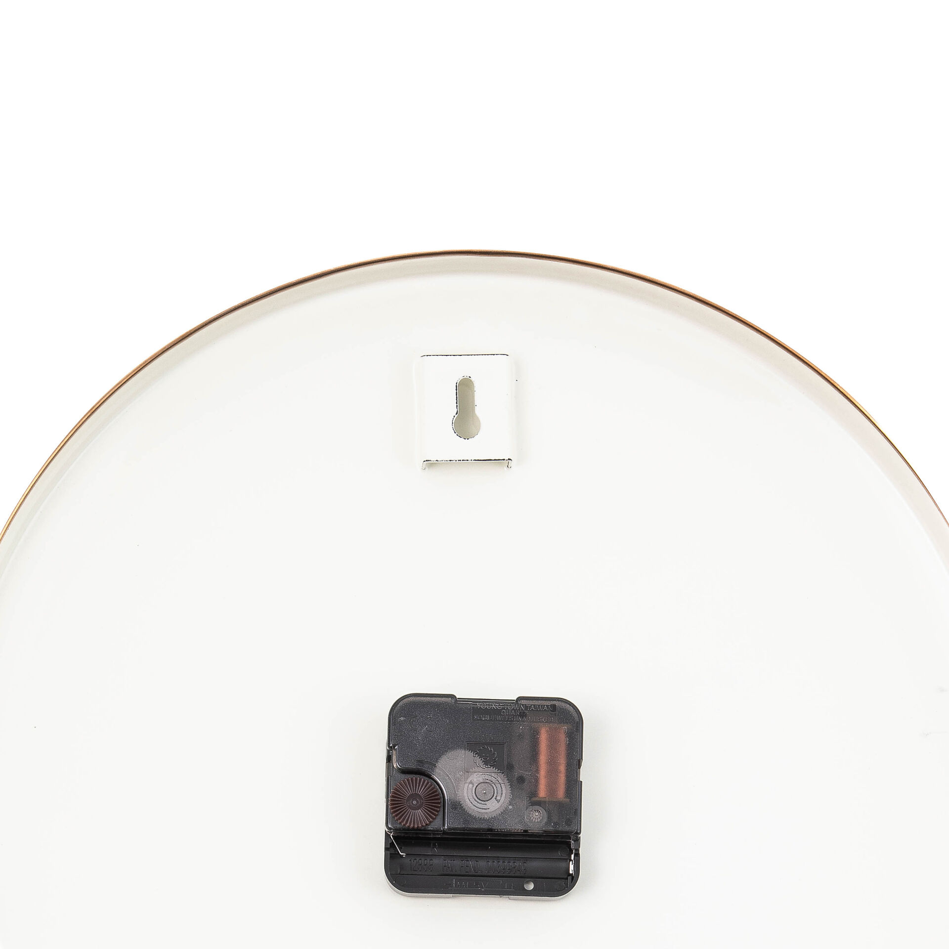 Courtly Check Enamel Clock