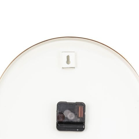 Courtly Check Enamel Clock