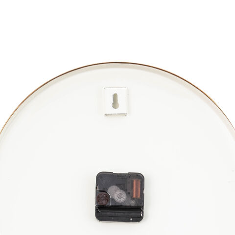 Courtly Check Enamel Clock