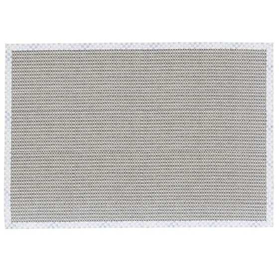 Sterling Check Chunky Sisal Wool Grey 8' x 10' Rug