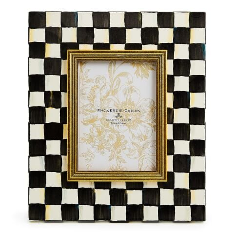 Courtly Check Enamel Frame