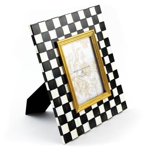 Courtly Check Enamel Frame