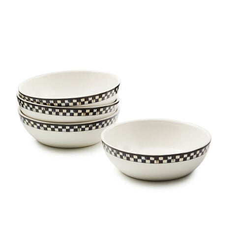 Courtly Check Everyday Bowls Set of 4