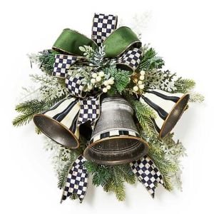 Farmhouse Holiday Bell Swag