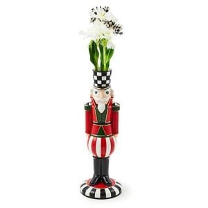 Buckingham Nutcracker Bud Vase