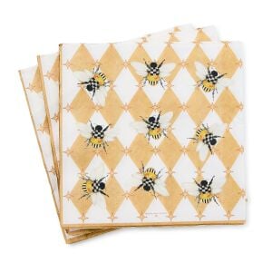 Queen Bee Dinner Paper Napkins