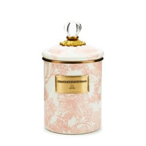 Rosy English Garden Medium Canister