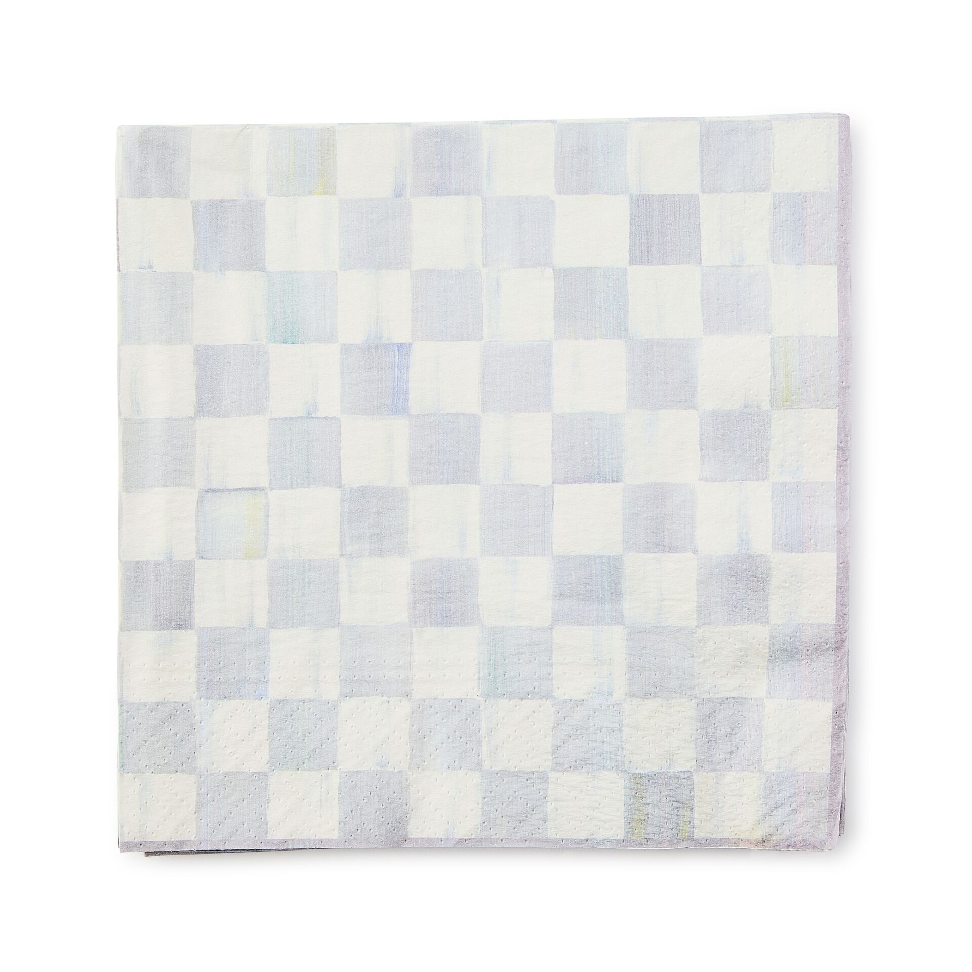 Sterling Check Dinner Paper Napkins