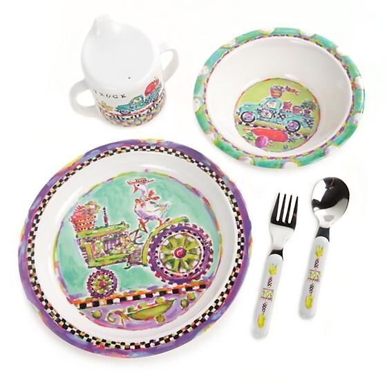 Toddler's Dinnerware Set - Farm to Table