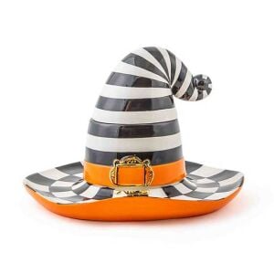 Witch's Hat Lidded Dish