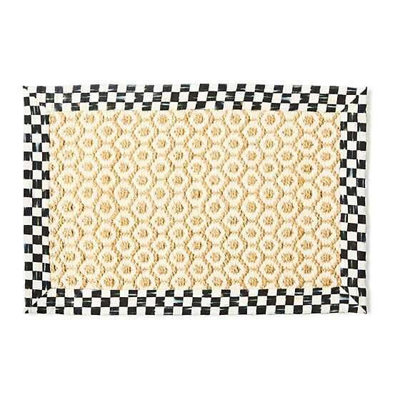 Courtly Check Natural Honeycomb 2' x 3' Jute Rug