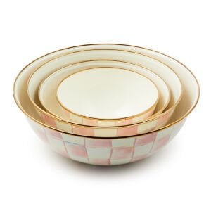 Rosy Check Medium Everyday Bowl