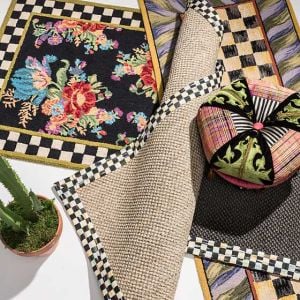 Courtly Check Black Sisal 2' x 3' Rug