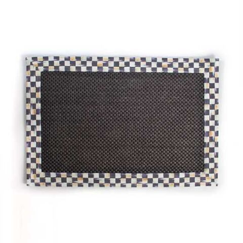 Courtly Check Black Sisal 2' x 3' Rug