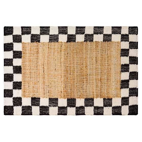 Check Jute 2' x 3' Rug
