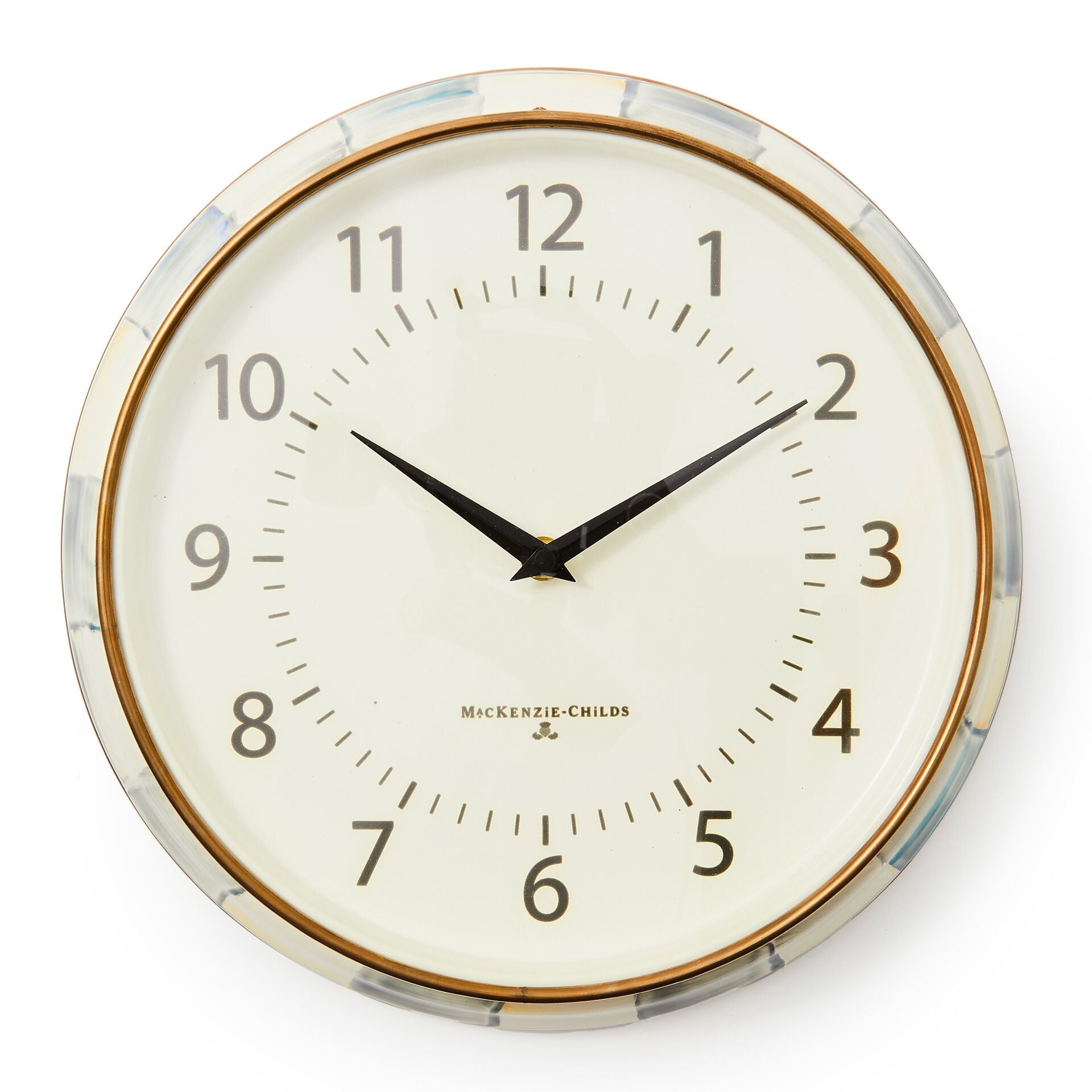 Sterling Check School Wall Clock