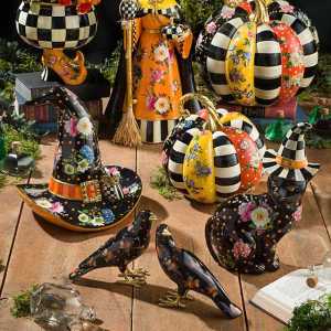 Flower Market Crows - Set of 2