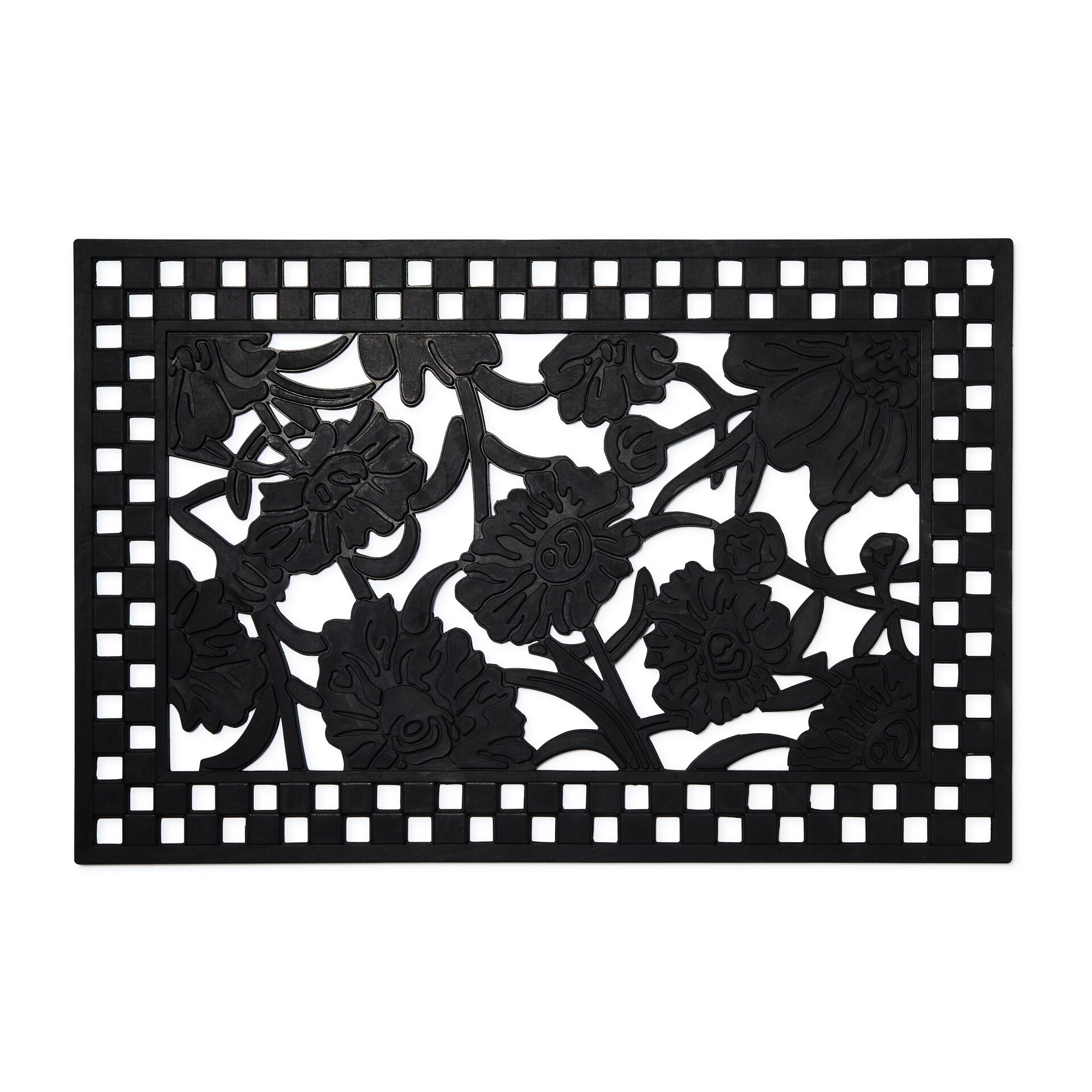 Daisy Rubber Door Mat