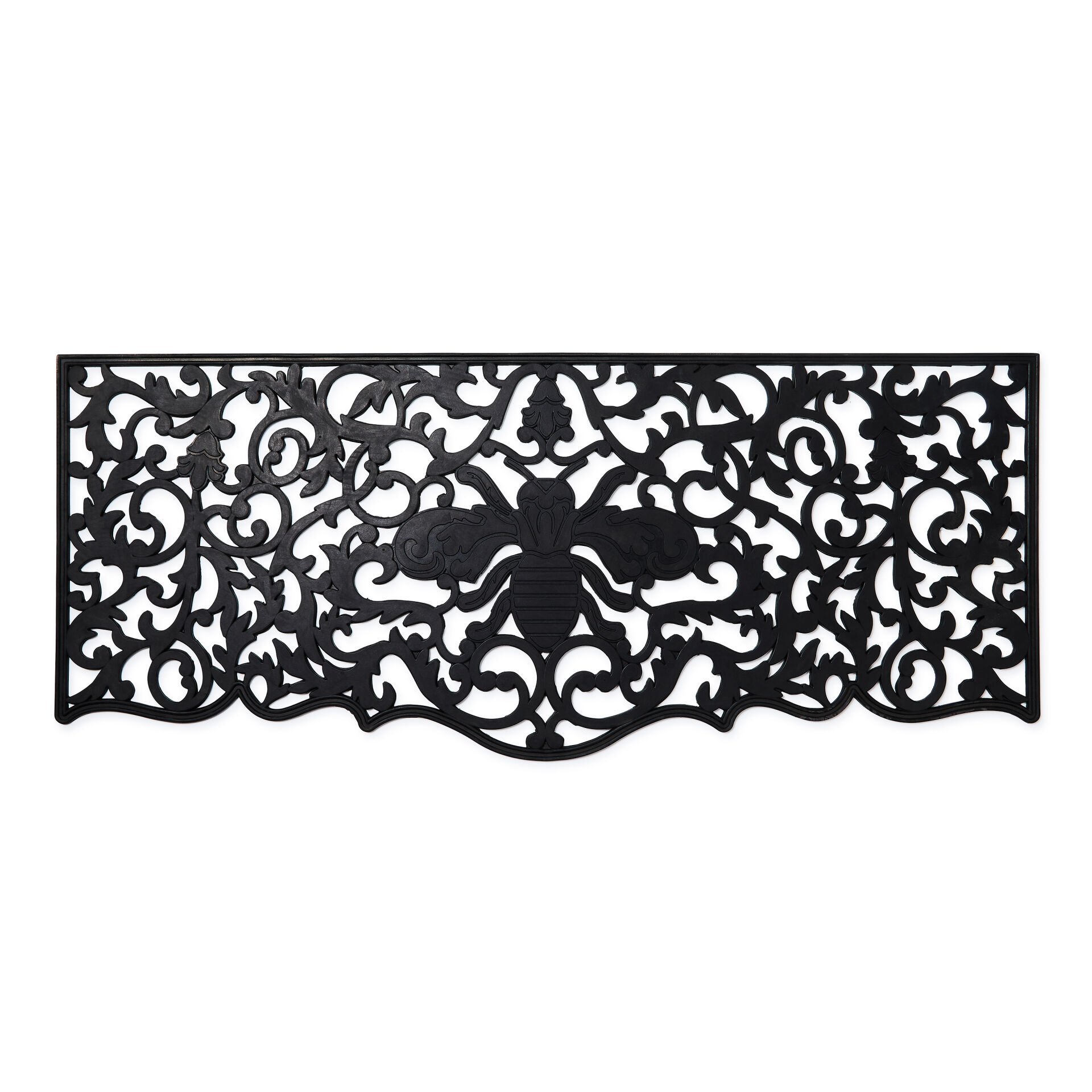 Queen Bee Rubber Double Door Mat