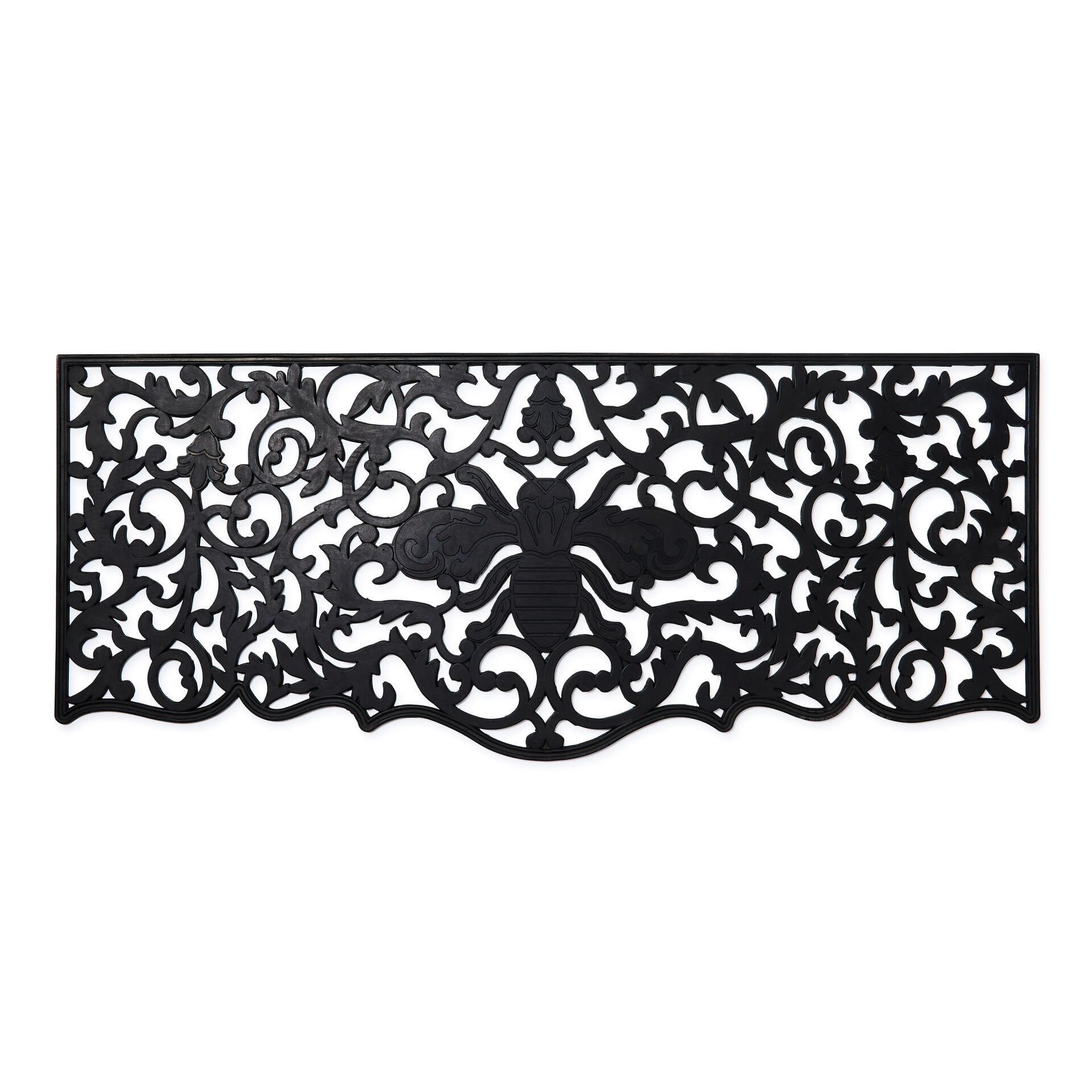 Queen Bee Rubber Double Door Mat