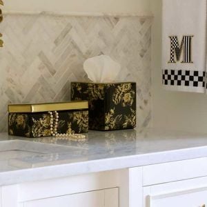 Twilight Toile Boutique Tissue Box Cover
