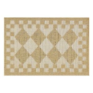 White Diamond 2' x 3' Indoor/Outdoor Rug