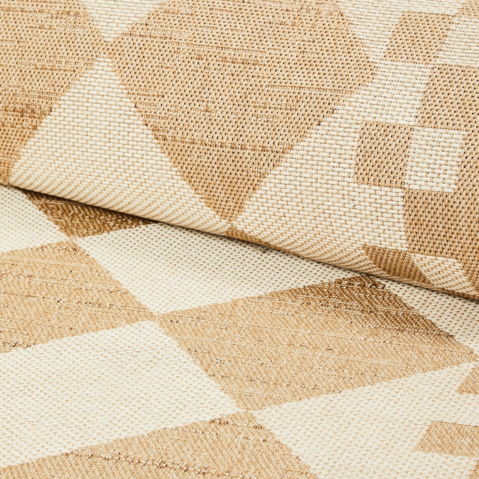 White Diamond 61 x 91 cm Indoor Outdoor Rug