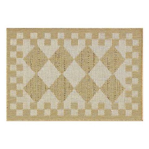 White Diamond 61 x 91 cm Indoor Outdoor Rug