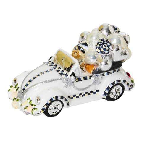 2024 Just Married Glass Ornament