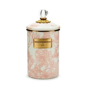 Rosy English Garden Large Canister