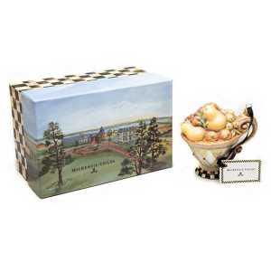 Glass Ornament - Della Robbia Teacup