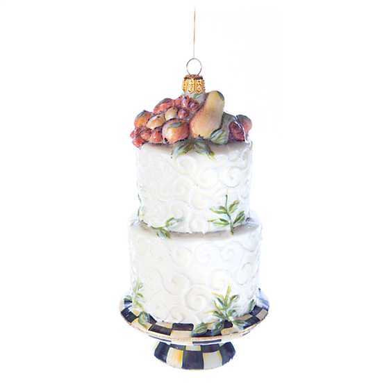 Glass Ornament - Della Robbia Cake