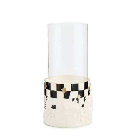 Courtly Noel Pillar Candle Holder