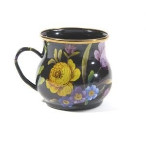 Flower Market Mug - Black