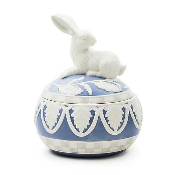 Cameo Bunny Lidded Box