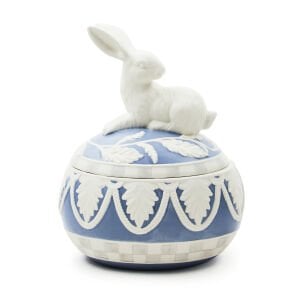 Cameo Bunny Lidded Box