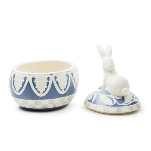 Cameo Bunny Lidded Box