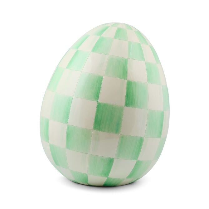 Mint Check Large Egg