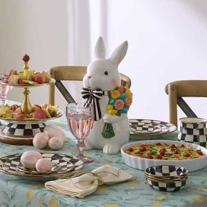Calico Bunny Cookie Jar