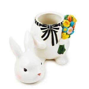 Calico Bunny Cookie Jar
