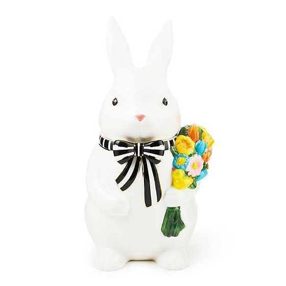 Calico Bunny Cookie Jar