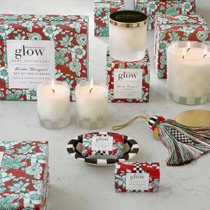 Winter Bouquet 5 oz. Candles - Set of 2