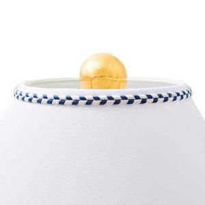 Royal Check Groovy Table Lamp