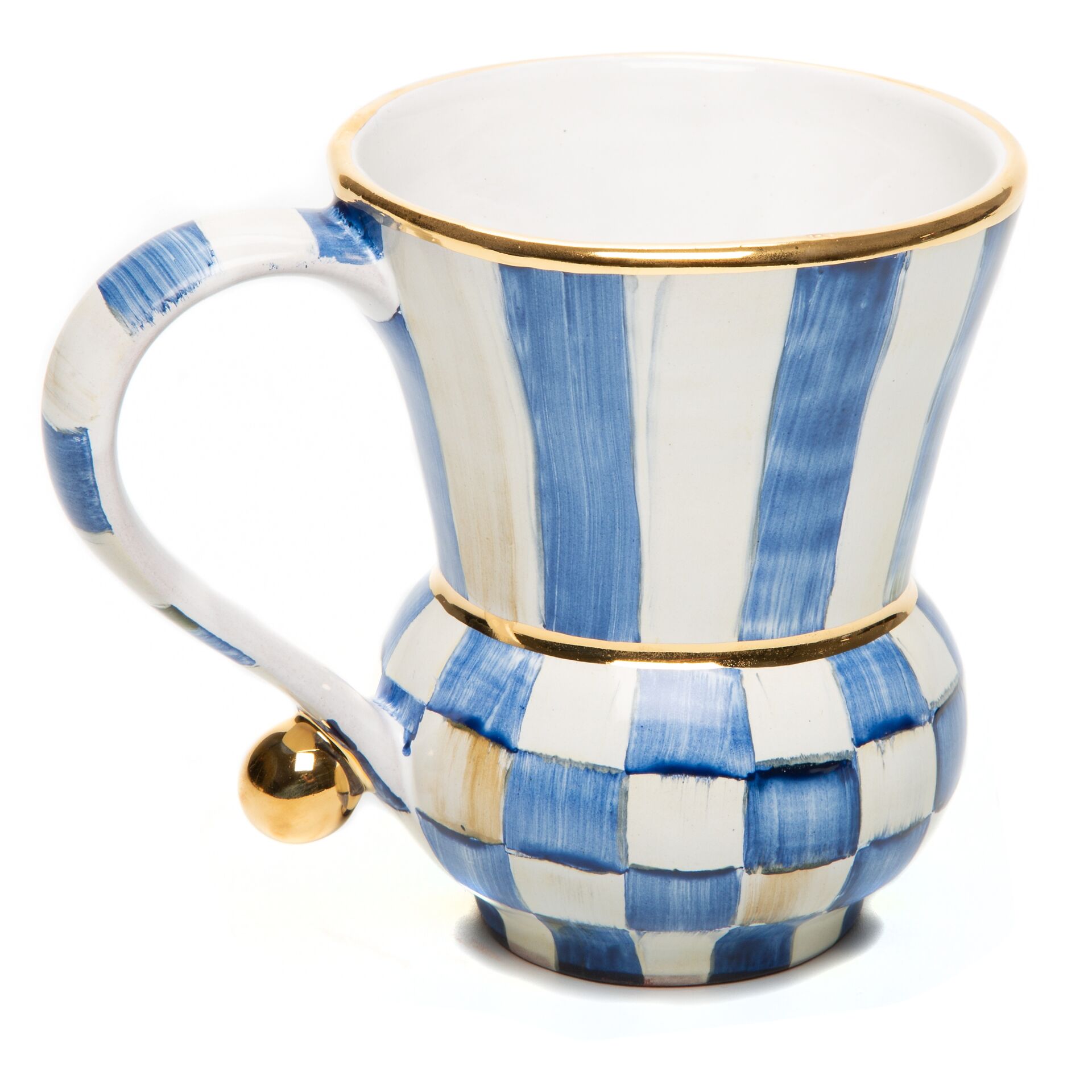 Royal Check Ceramic Mug